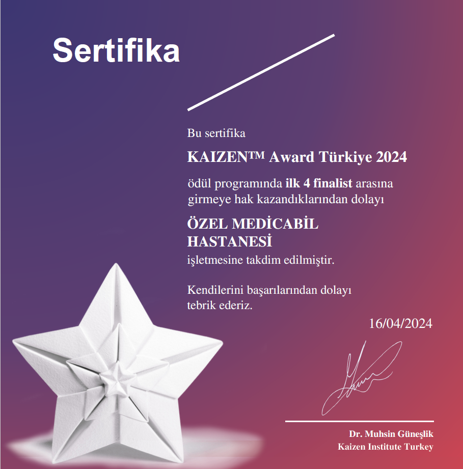 Türkiye Kaizen Ödül Programında İlk 4'e Girmeyi Başardık!