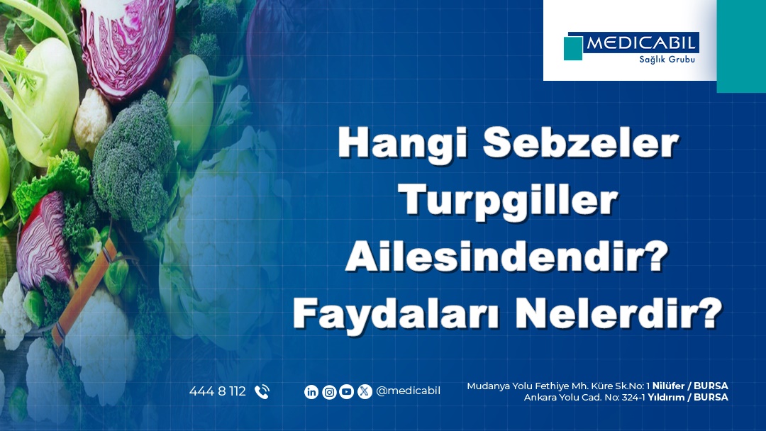 Hangi Sebzeler Turpgiller Ailesindendir? Faydaları Nelerdir?