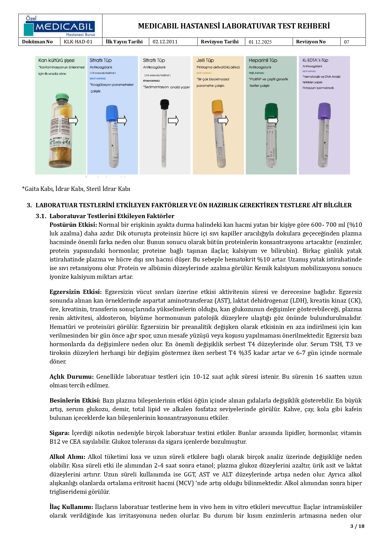 Labaratuvar Rehberi - 3