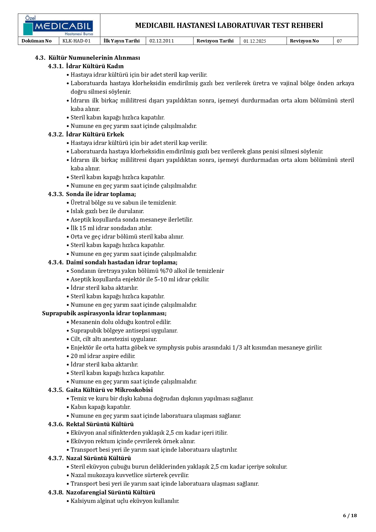 Labaratuvar Rehberi - 6