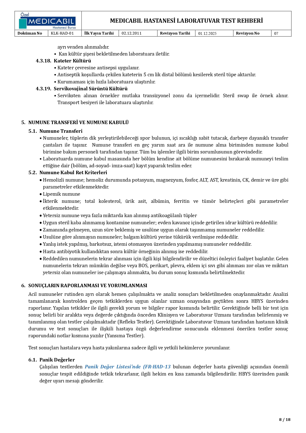 Labaratuvar Rehberi - 8