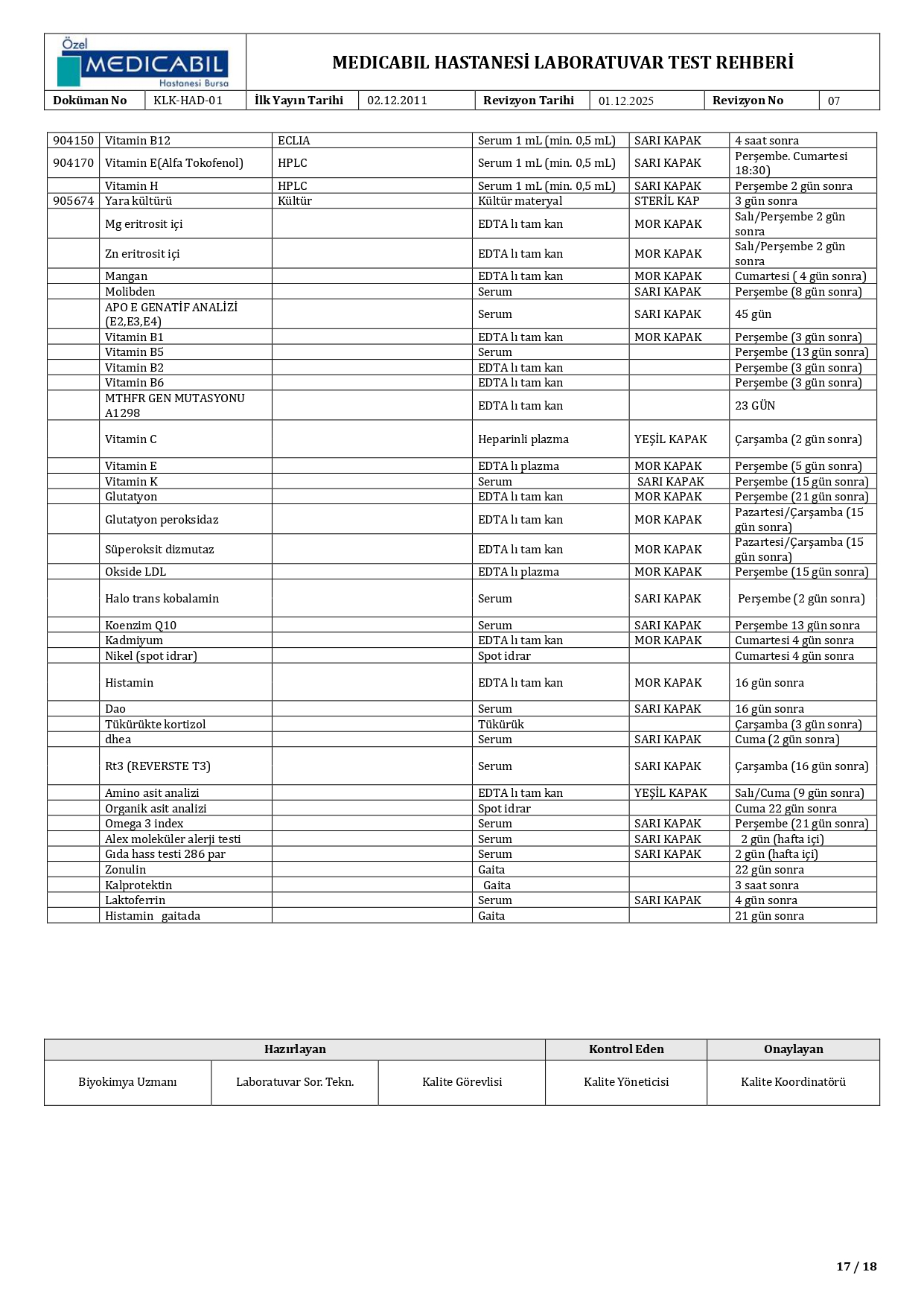 Labaratuvar Rehberi - 17