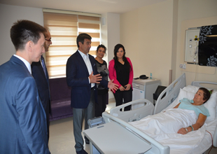 Tatar Belediye Başkanı Hastanemizi Ziyaret Etti